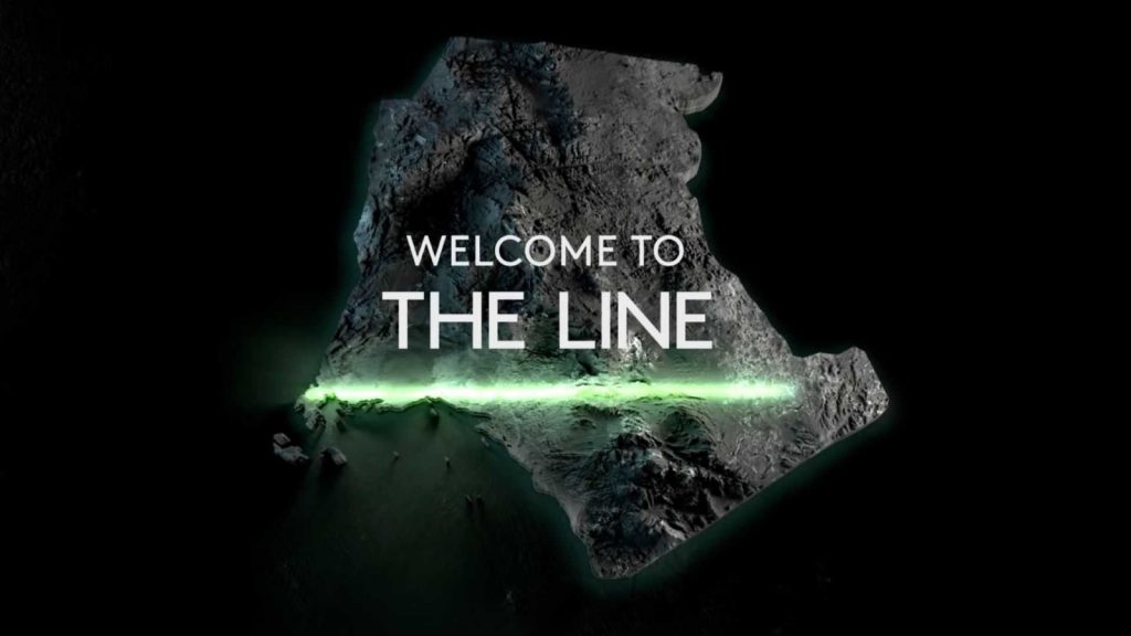 Image: The Line - A city of a million residents with a length of 170 km that preserves 95% of nature within NEOM, with zero cars, zero streets and zero carbon emissions.